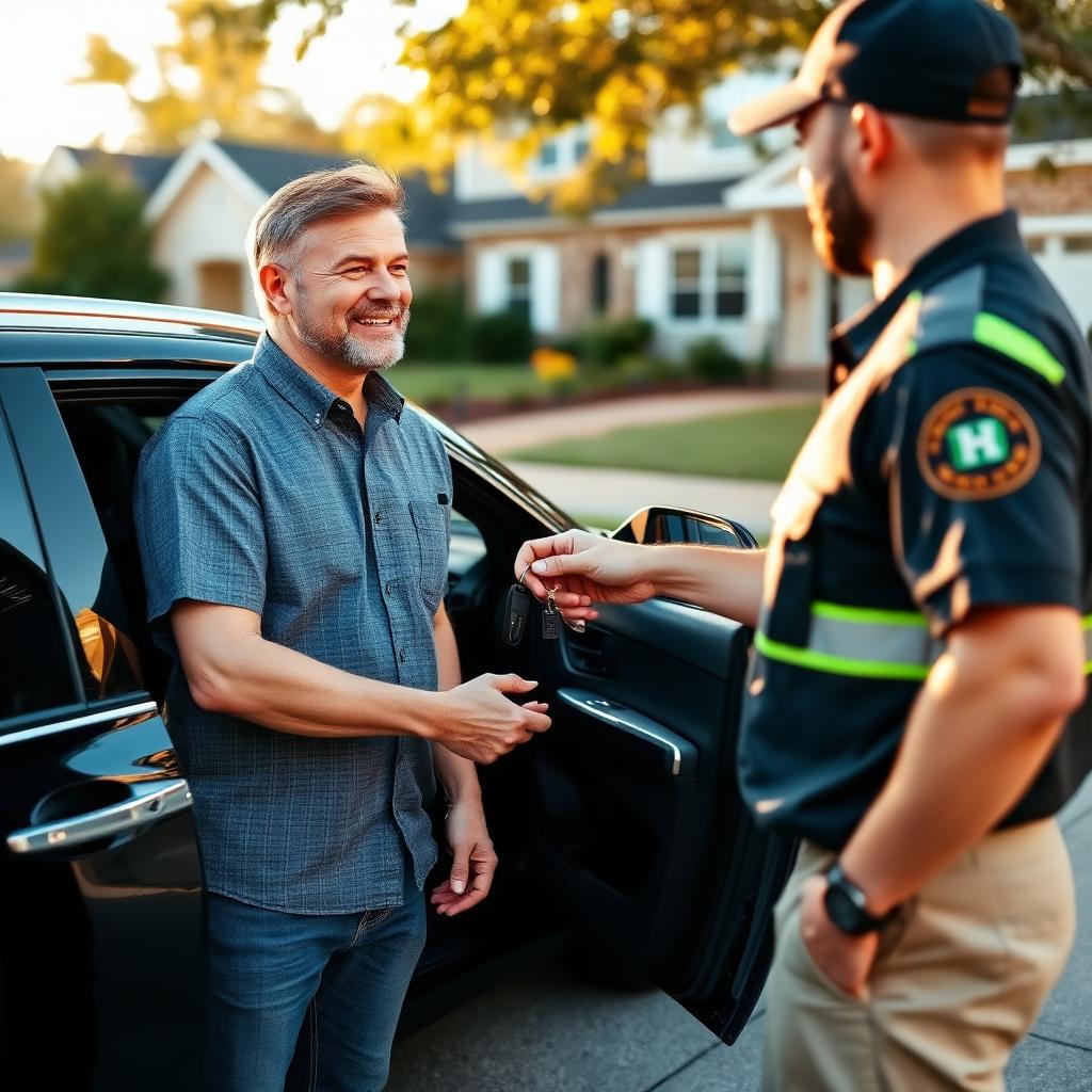 Auto transport step 6: Delivery & inspection